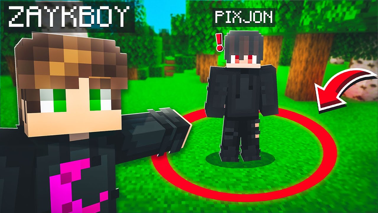 Minecraft Lekin Qizil Chiziq Ichida 100-kun Yashab Qolishimiz Kerak