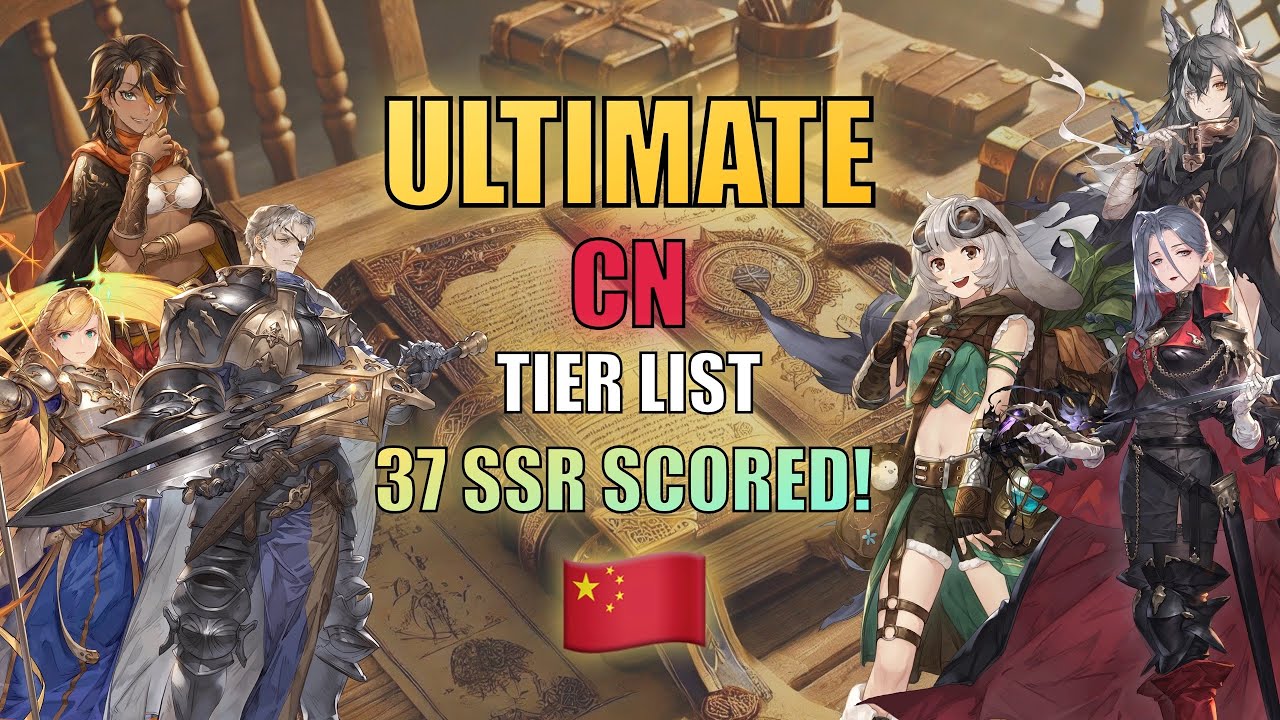 Sword of Convallaria - ULTIMATE CN TIER LIST! 37 SSR Reviewed!