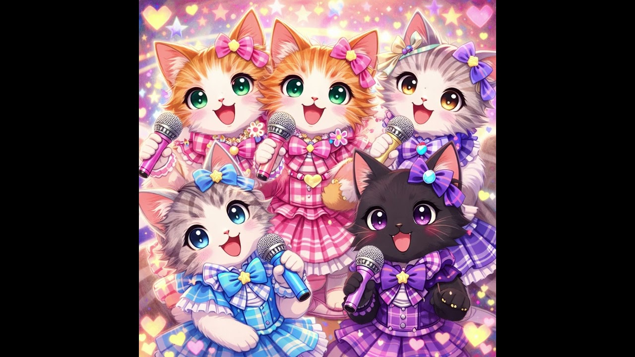 【推し猫 | Oshi-Neko】猫アイドル公式デビュー曲「にゃん⭐︎にゃん⭐︎にゃーん！」