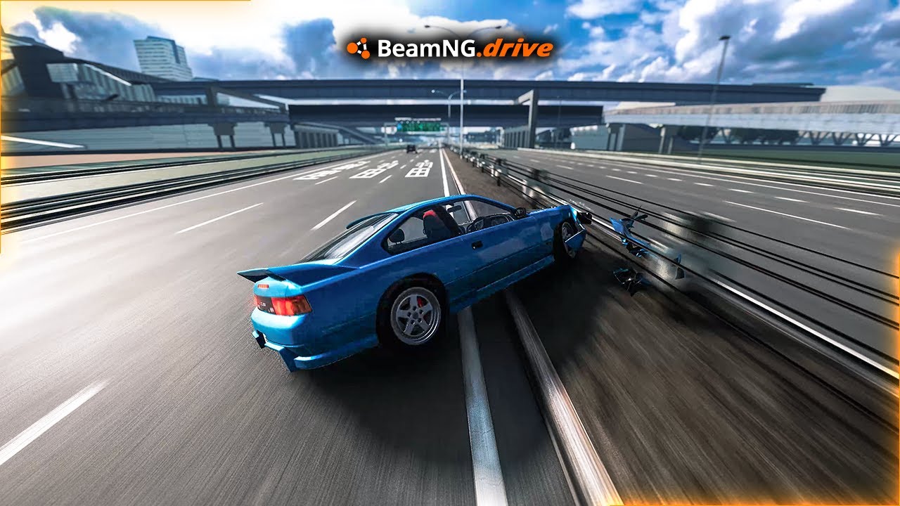 BeamNG.drive Shuto Expressway is Brutal