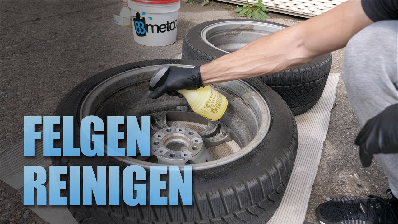 Felgen reinigen und Goodyear Eagle F1 Asymmetric 5 Reifen Test