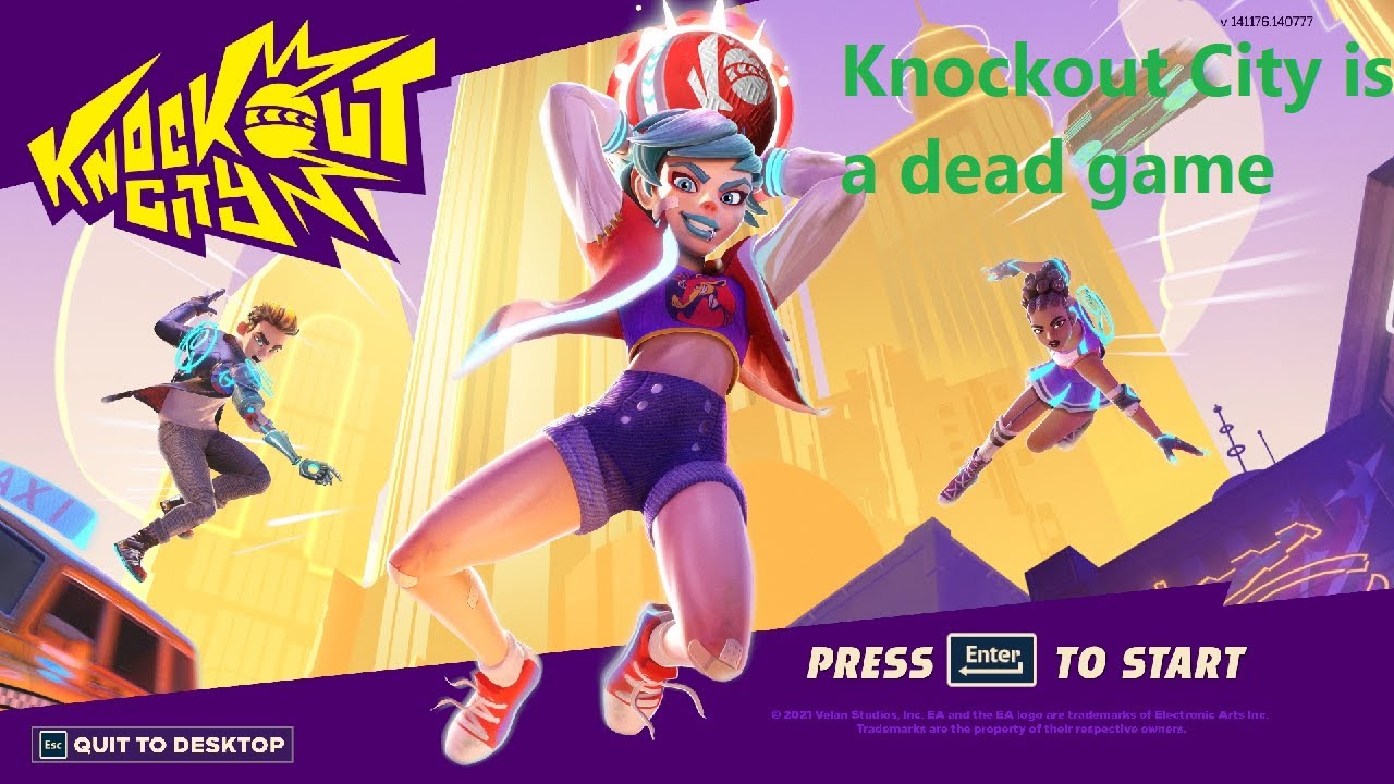 Knockout City is a dead game