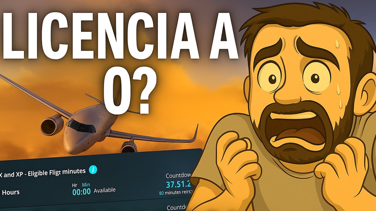 ¿LICENCIA a CERO en SimFly? ¡Te explico el truco para seguir ganando PAX!