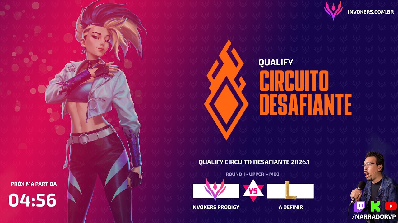 Watchparty Invokers - Com Narração - QUALIFY CIRCUITÃO 2026.1 - Dia 1!