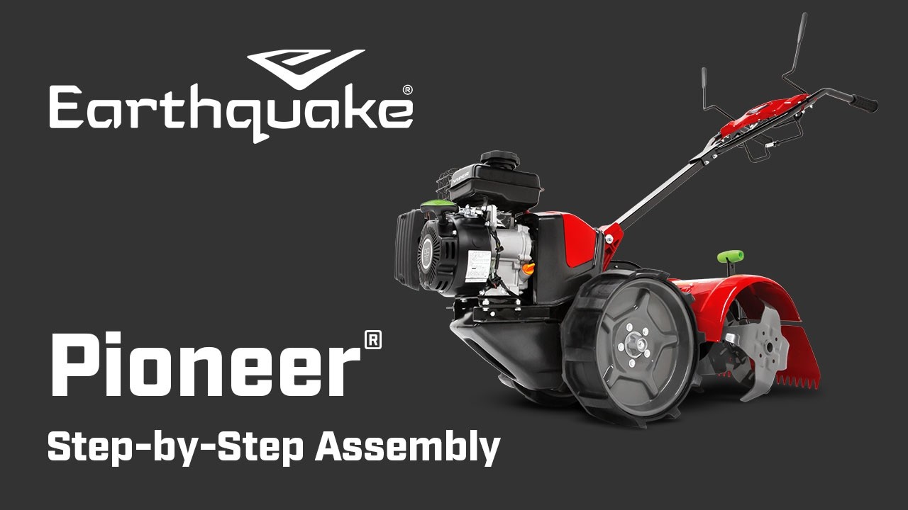 How To Assemble The Earthquake® Pioneer™ Rear Tine Tiller