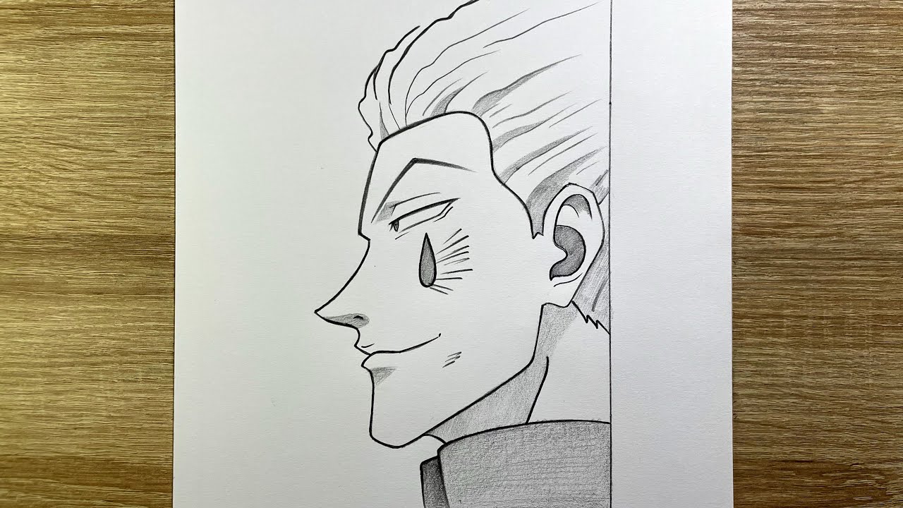 Comment dessiner Hisoka (Hunter × Hunter) – dessin facile pas à pas