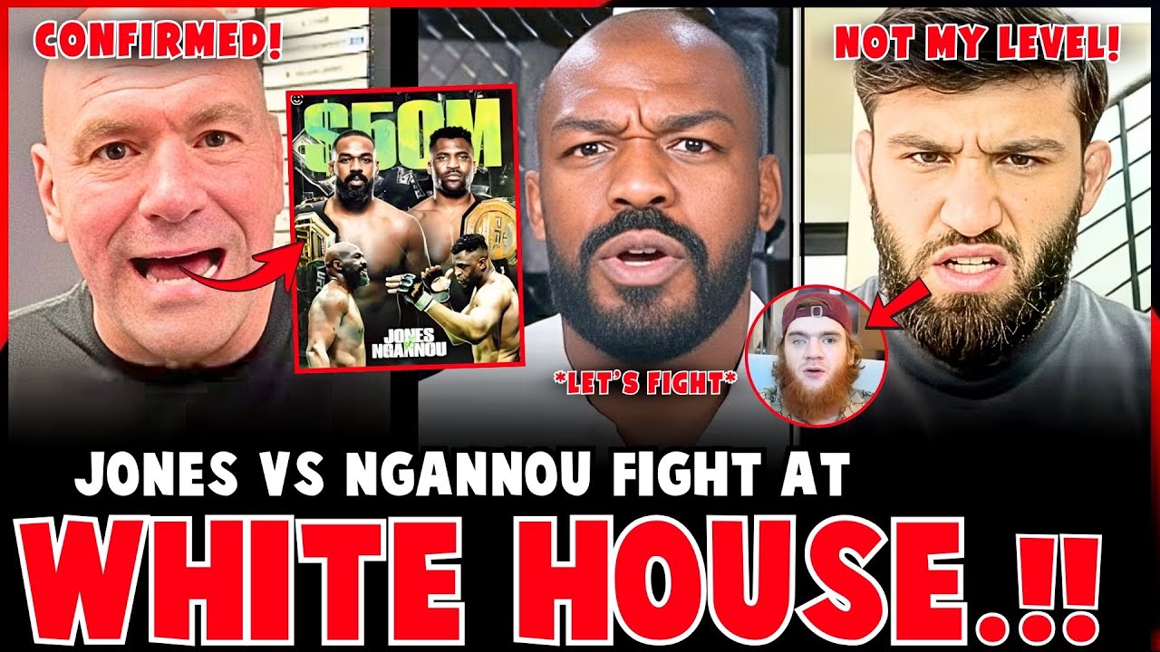 Jon Jones vs Francis Ngannou SUPERFIGHT at WHITE HOUSE? | Arman Tsarukyan vs Share Bullet CONFIRMED?
