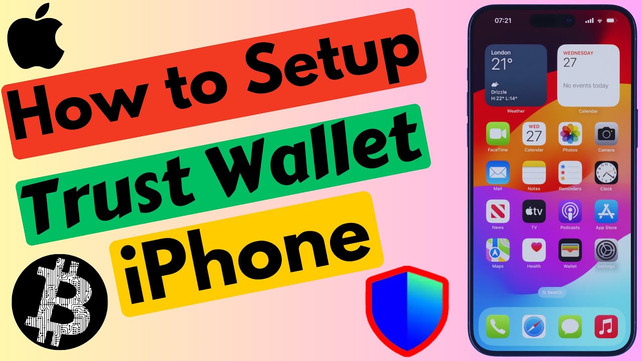 How to Set Up Trust Wallet on iPhone | Create a New Trust Wallet Account in iPhone 2024
