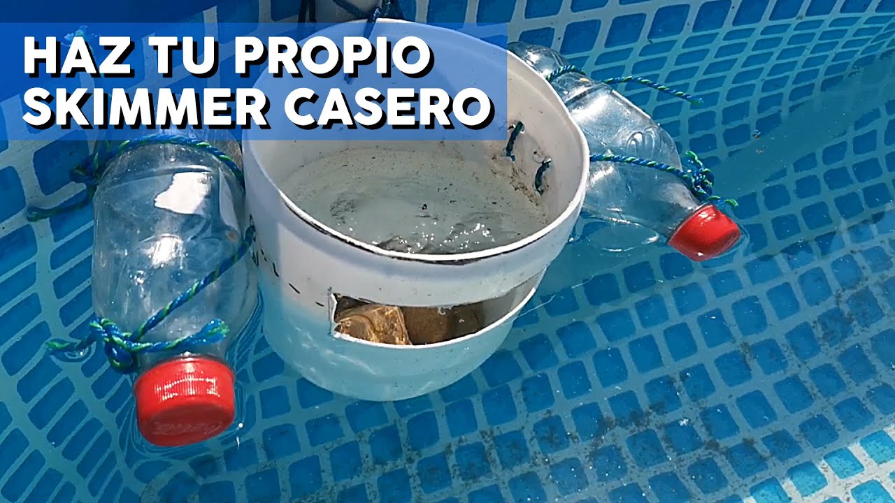 Haz tu propio skimmer o desnatador  |  Muy económico y muy efectivo