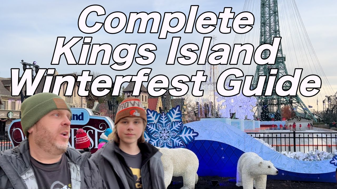 Kings Island Winterfest Opening Day 2023 Vlog | Guide To Everything New