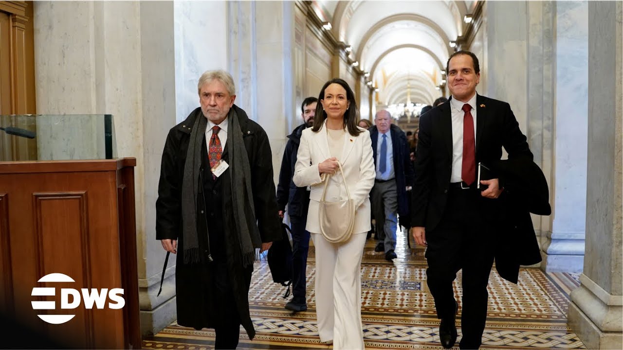 BREAKING: U.S. Senators Durbin & Shaheen Meet Venezuelan Opposition Leader Machado | AC15