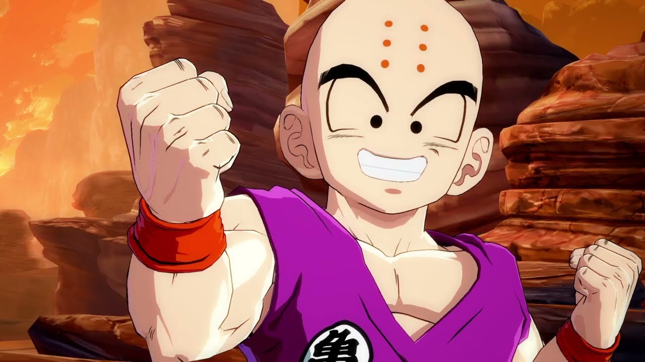DRAGON BALL FighterZ-Yancha,kuririn,Goku SS