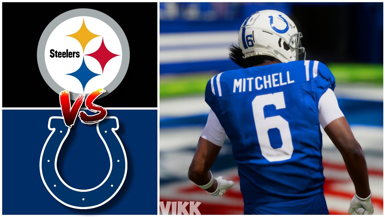 Steelers vs Colts Simulation (Madden 25 Rosters)