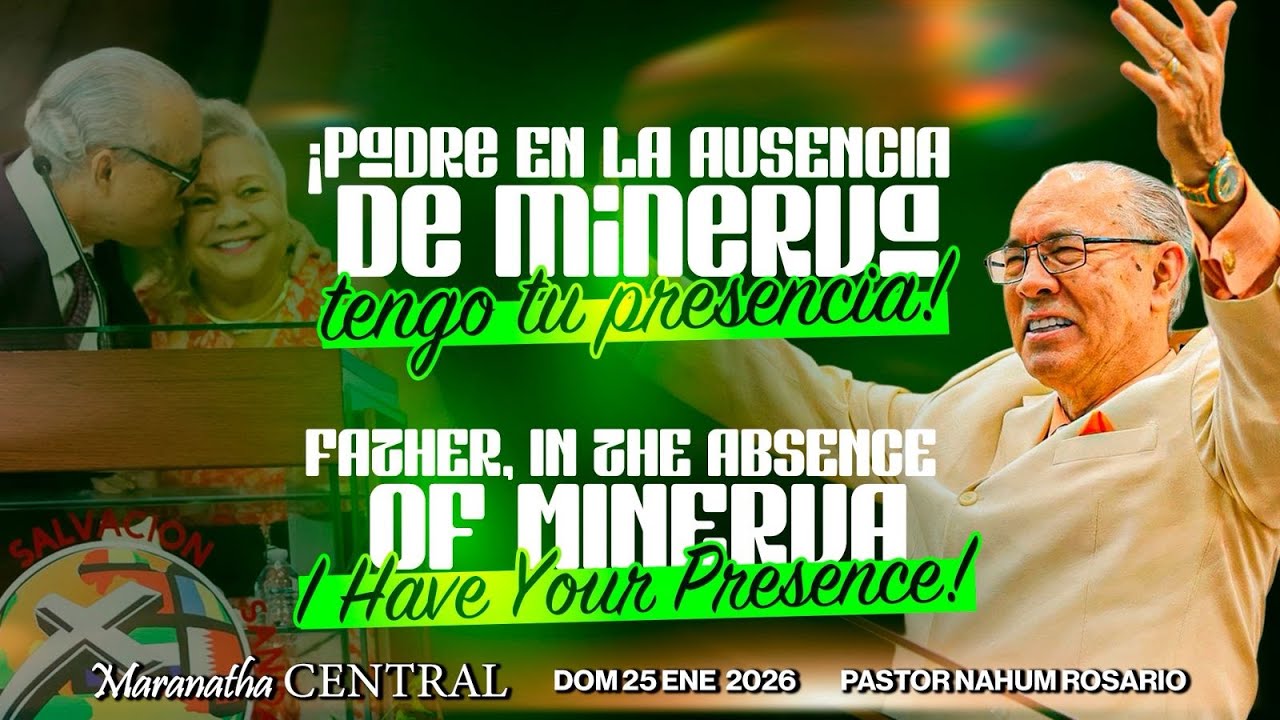 ¡PADRE, EN LA AUSENCIA DE MINERVA TENGO TU PRESENCIA!/ FATHER, IN THE ABSENCE OF MINERVA I HAVE YOUR