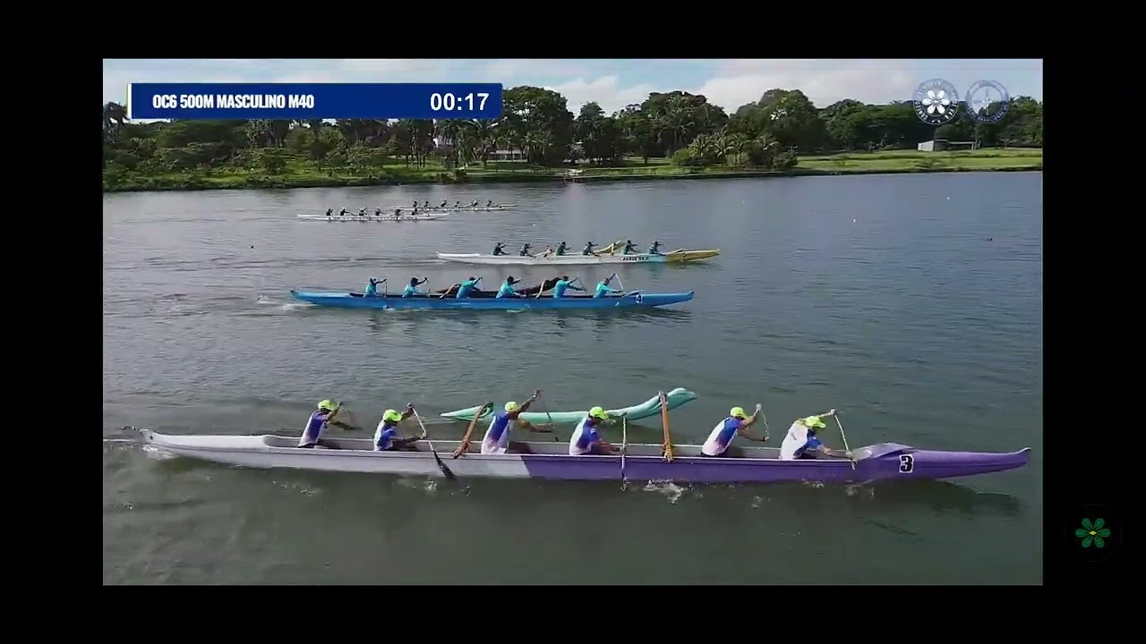 Campeonato Brasileiro  de Va'a  2026  -  V6 500m Master 40 Masculino - Semifinal 2 - Brasília 