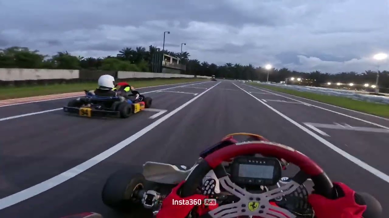 Go kart dd2 practice | new tires 