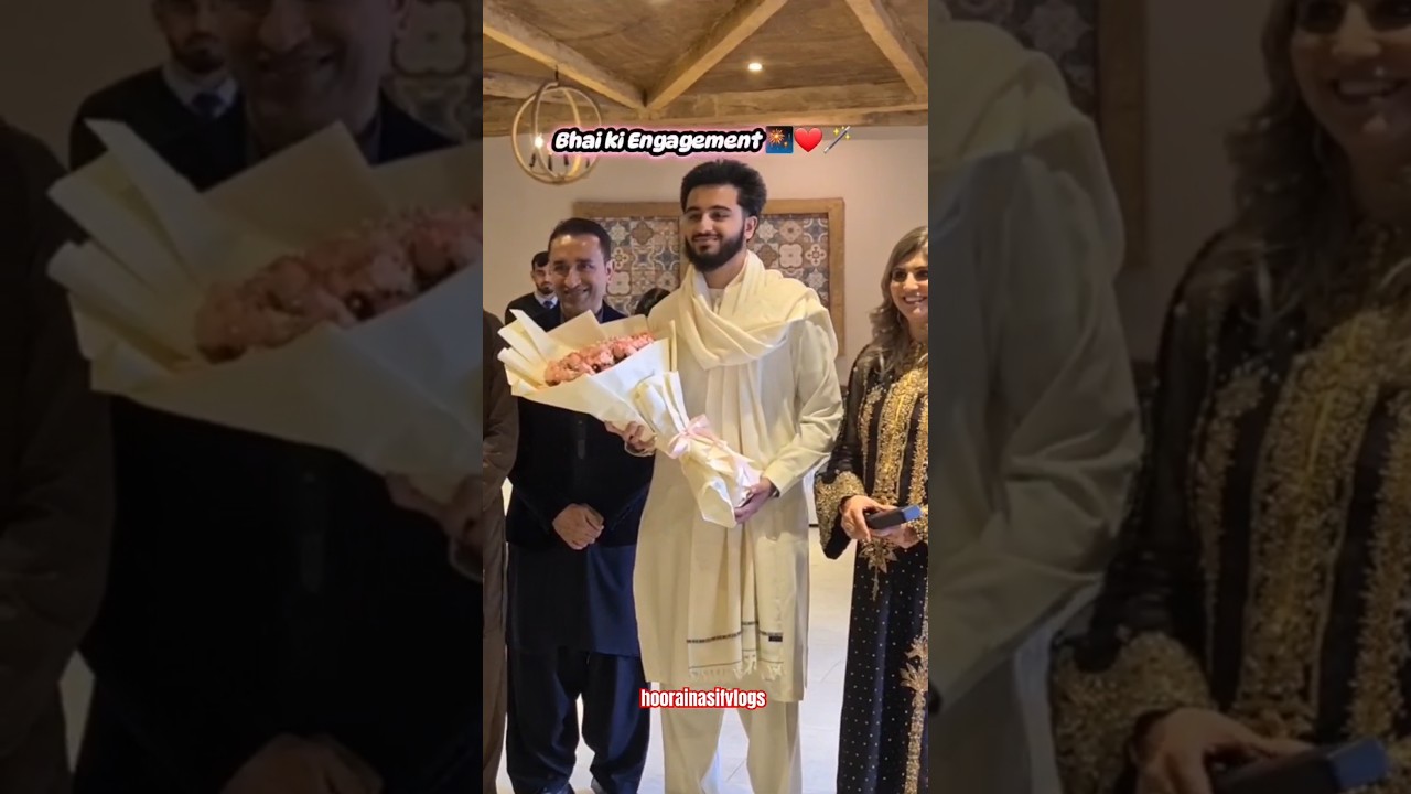 Cousin's Engagement 💍 #hoorainasifvlogs #engagement #shadi #uk #pakistan