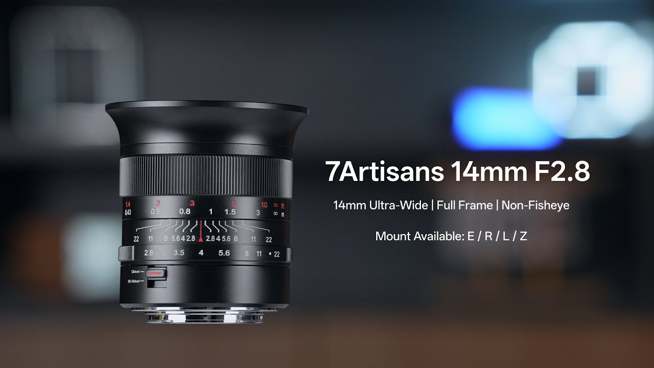 ⚡ Official Launch: 7Artisans 14mm F2.8 MF Lens