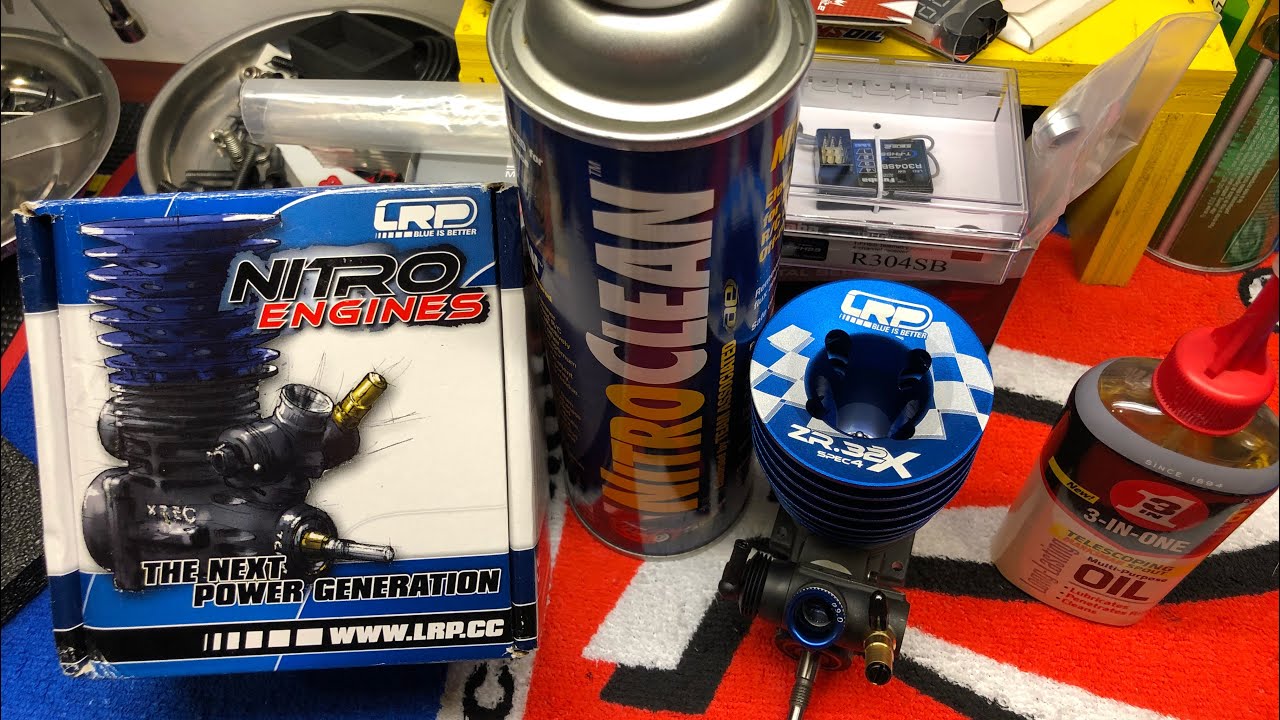 Unboxing New Race Inspired LRP ZR.32 X Series Spec 4 NITRO Engine (Stock Not Modified Yet!!!)