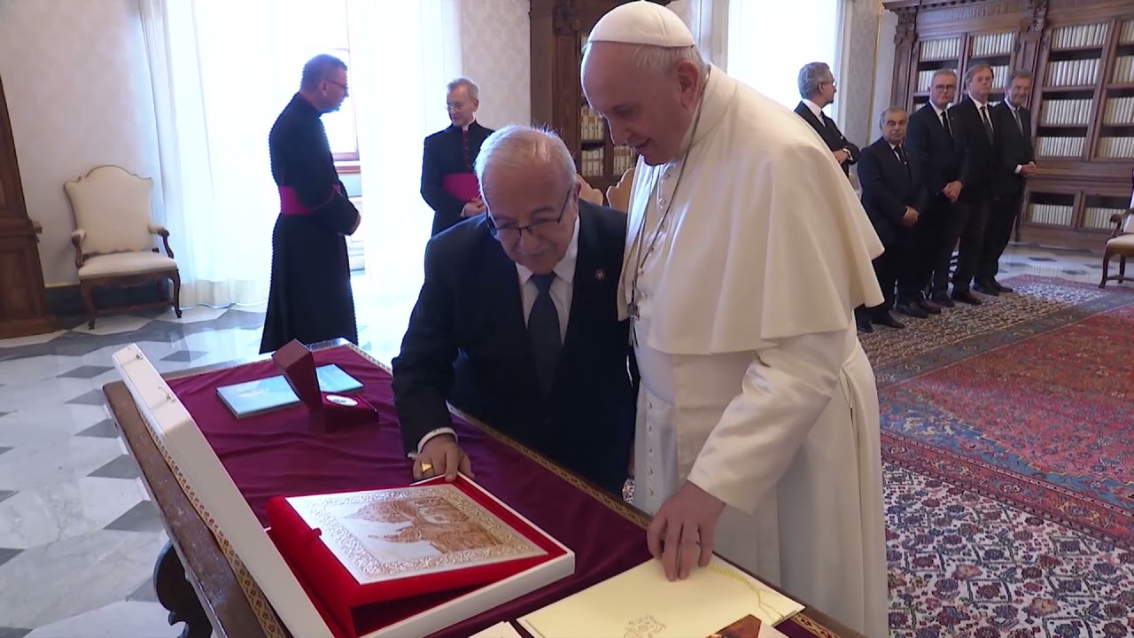 The Lieutenant of Grand Master Fra&rsquo; Marco Luzzago was received in audience by Pope Francis