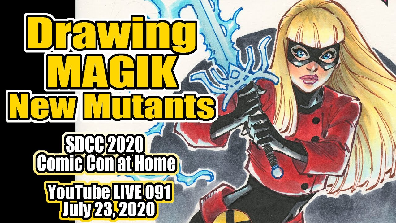 San Diego Comic Con At Home, Day 1: Todd Nauck Art Livestream 091