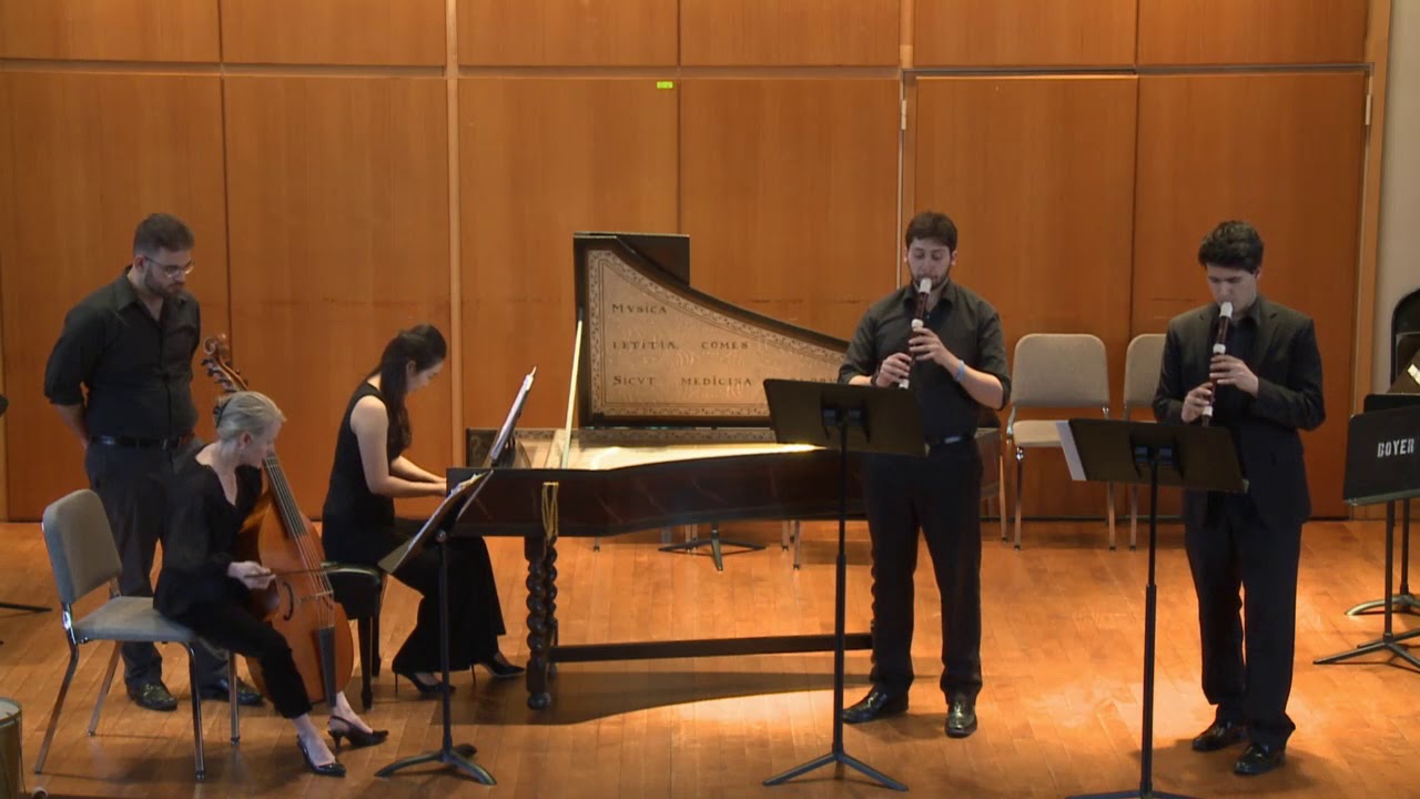 Händel Trio Sonata in F Major for Two Recorders and Basso Continuo