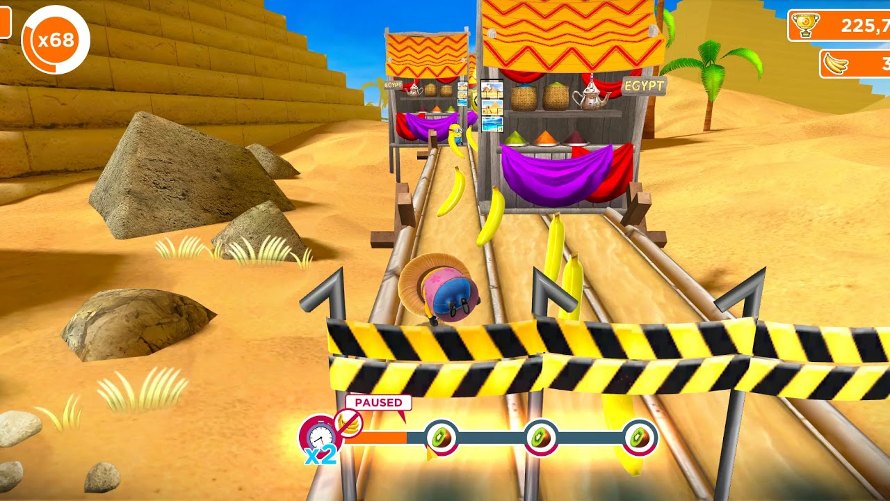 Minion Rush -  Level 344 - Running in the Desert | Sahara Time!