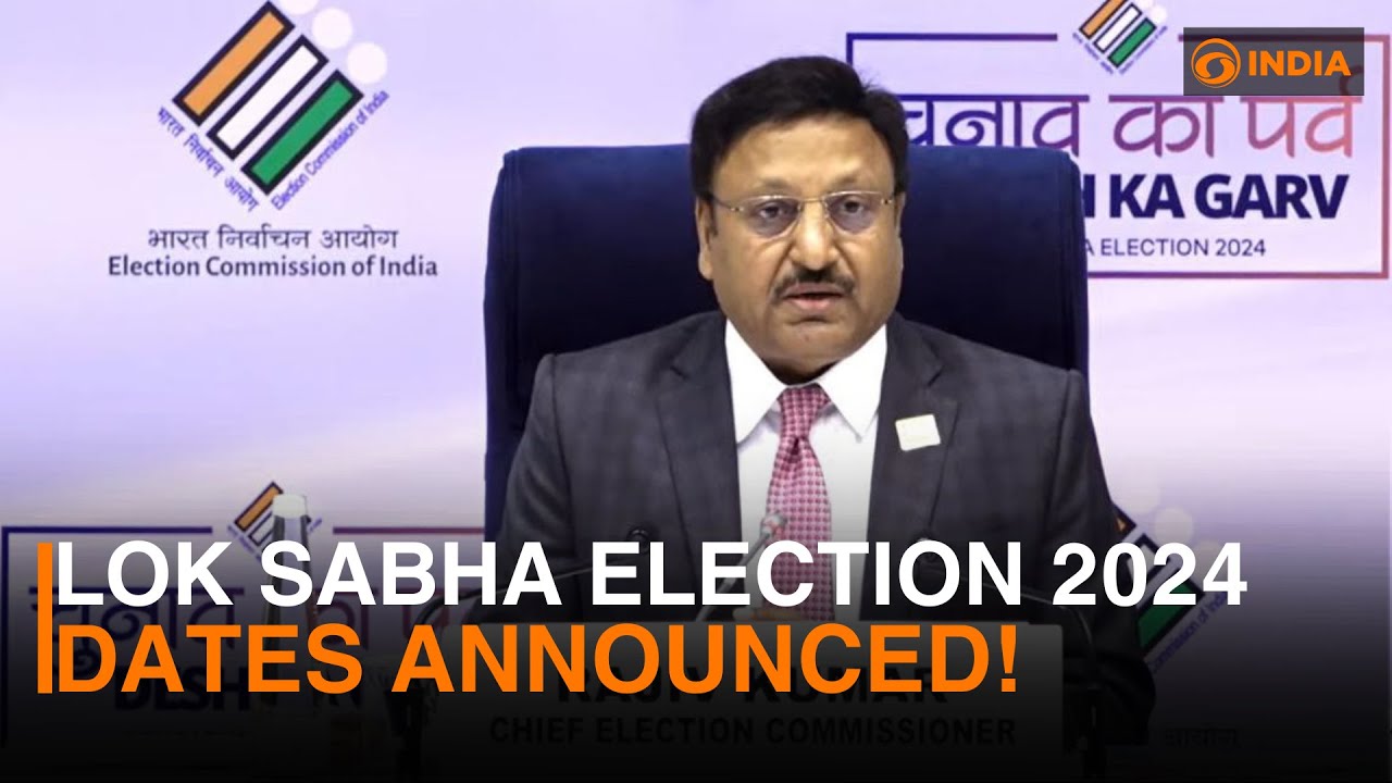 India's Election Commission announces schedule for Lok Sabha & State Assemblies Elections 2024