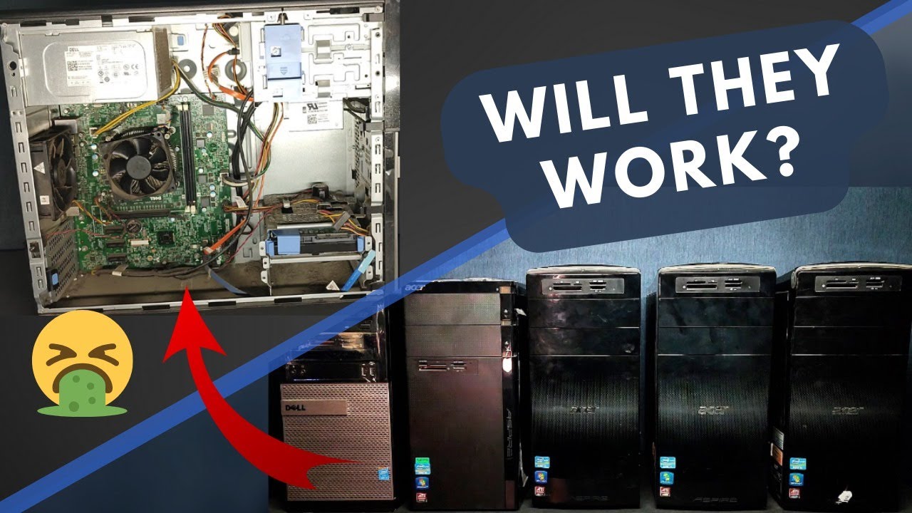 Free Old PCs | Will They Work? | PC CleanUp