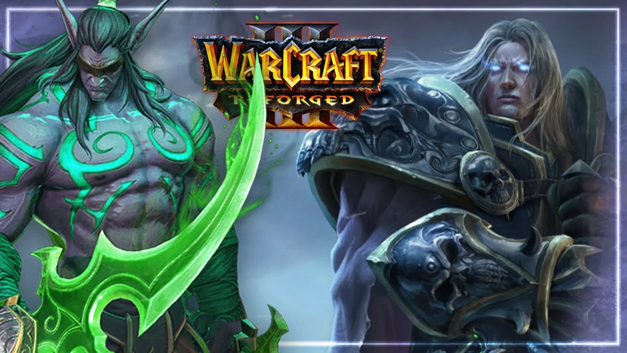 Артас становится Королём-личом | ВСЕ заставки Плети (TFT) &mdash; Warcraft 3 Reforged