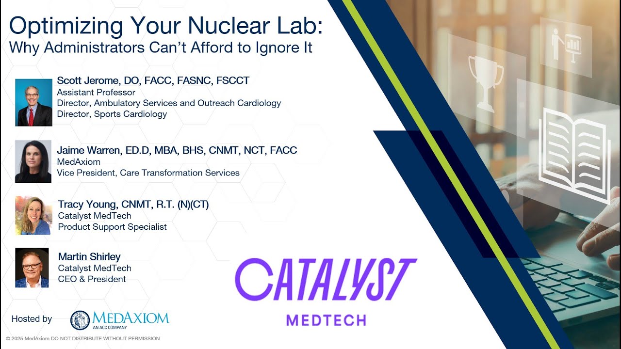 Webinar: Optimizing Your Nuclear Lab: Why Administrators Can’t Afford to Ignore It