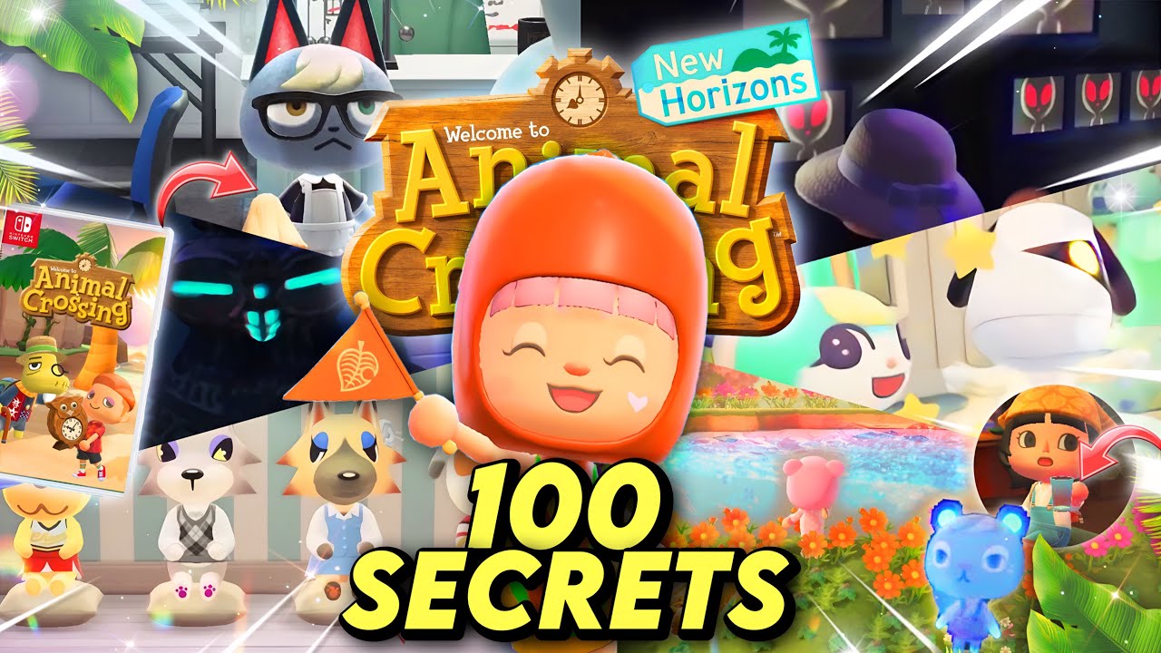 100 SECRETS SUR ANIMAL CROSSING NEW HORIZONS ! 😱