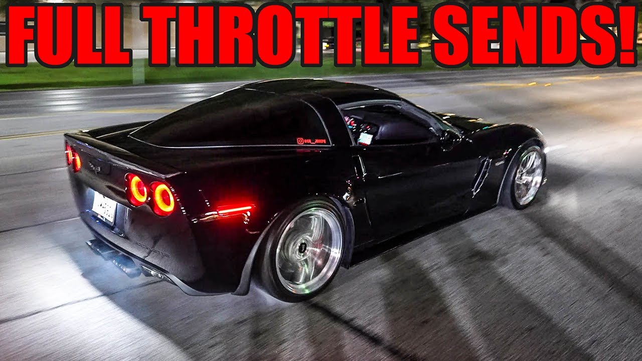 WILD BUILT CARS GO INSANE LEAVING CAR MEET! (FULL SENDS, BURNOUTS, and MORE!)