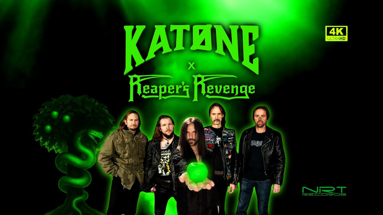 Katone & Reaper's Revenge - Poison (Alice Cooper Cover) (Official Clip) [ Heavy Metal | Hard Rock ]