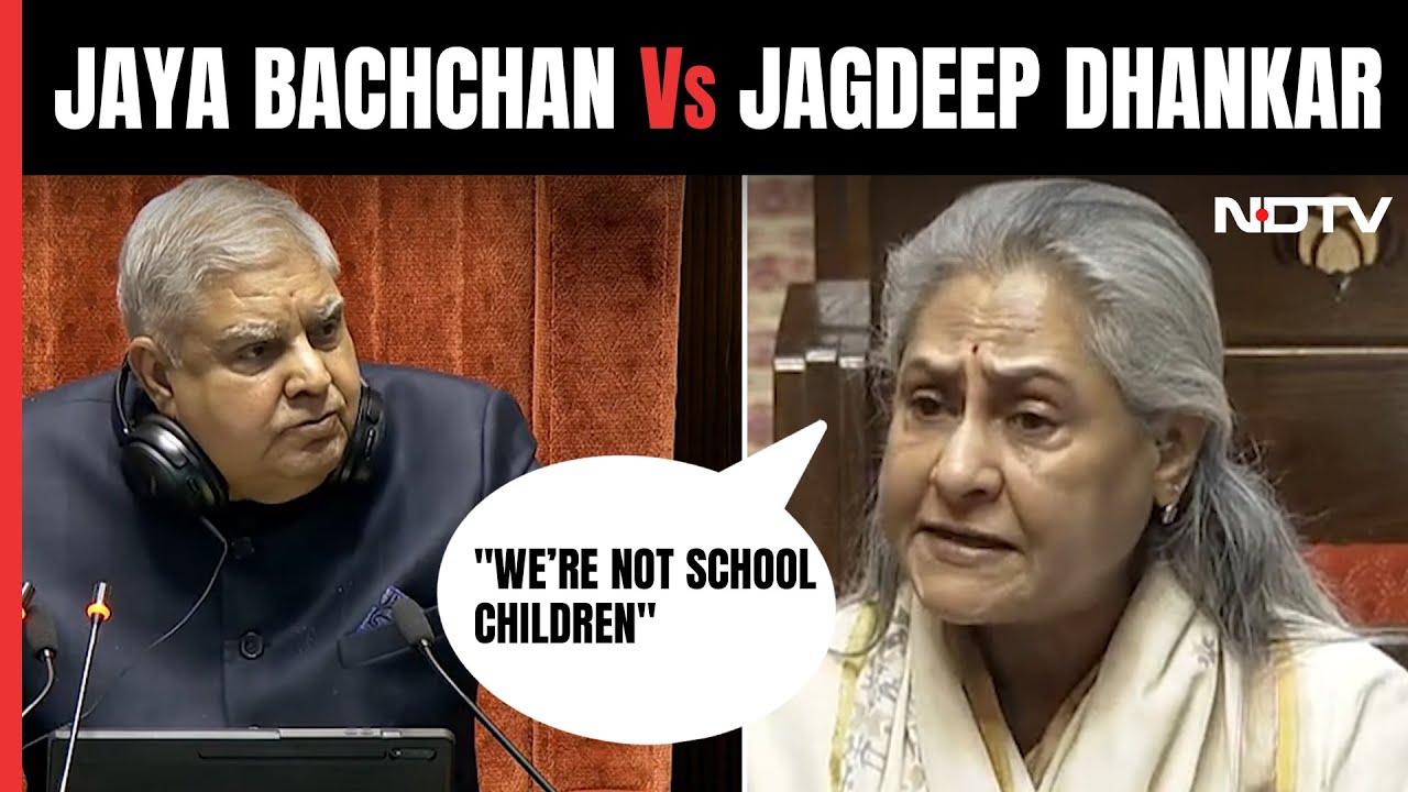 Jaya Bachchan Loses Cool In Rajya Sabha: 