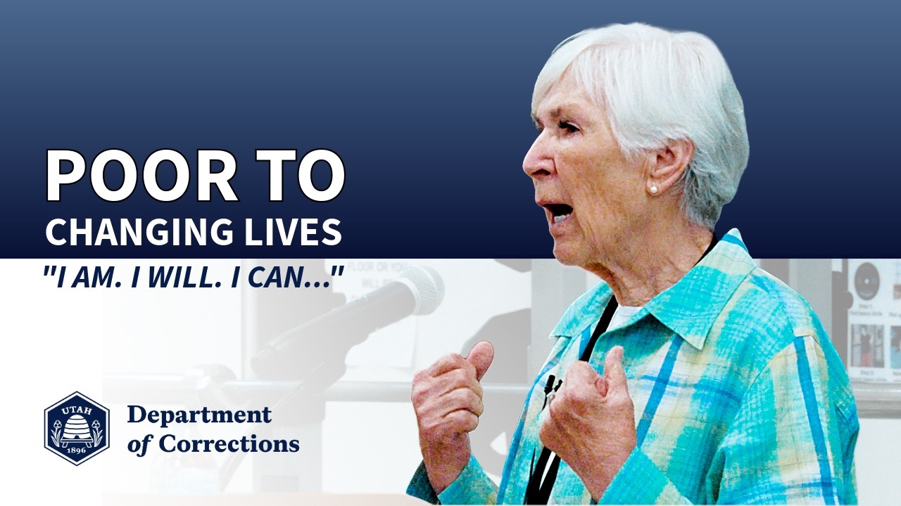 From Poverty to Philanthropy: Gail Miller Speaks to Women Inside Utah's Prisons