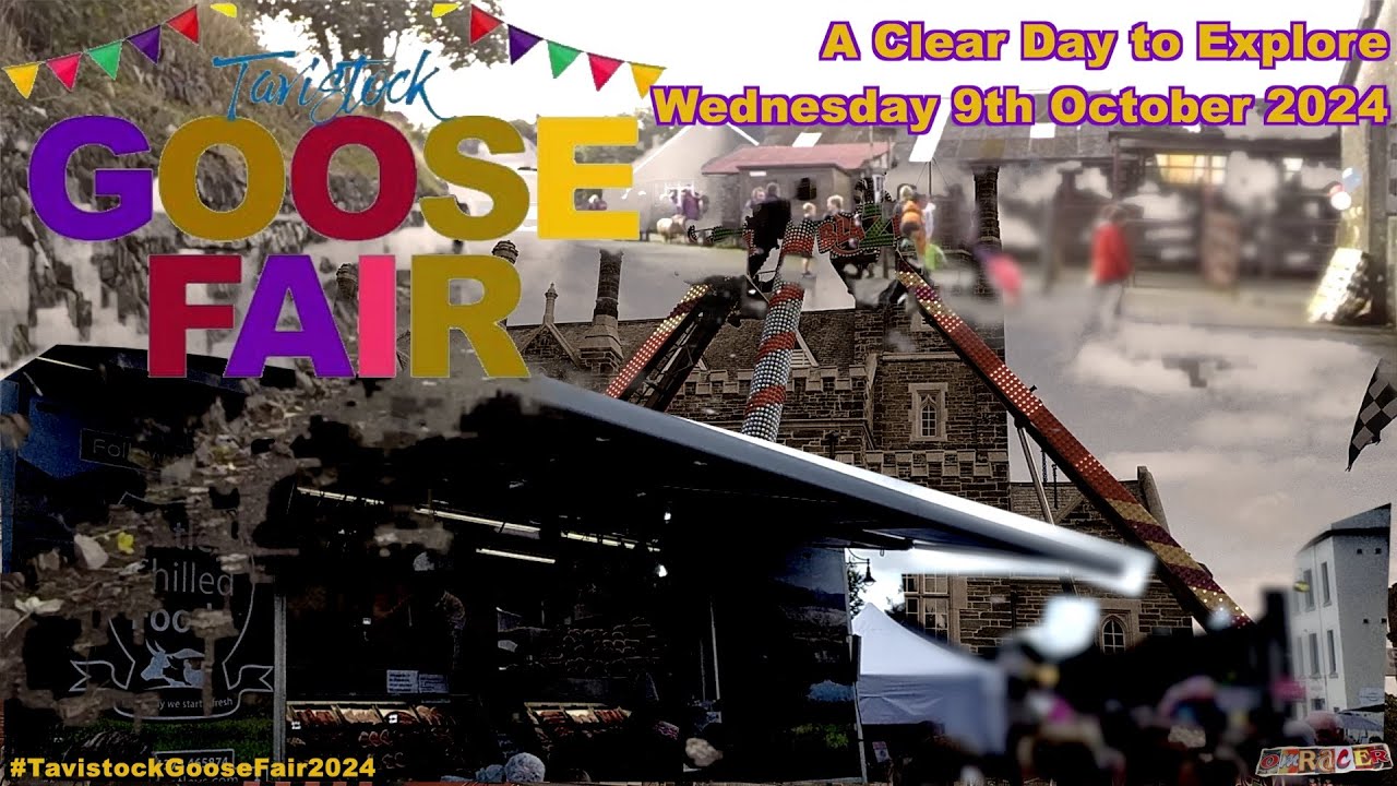 #TavistockGooseFair 2024 - A  Clear Day to Explore (Wednesday 9th October)