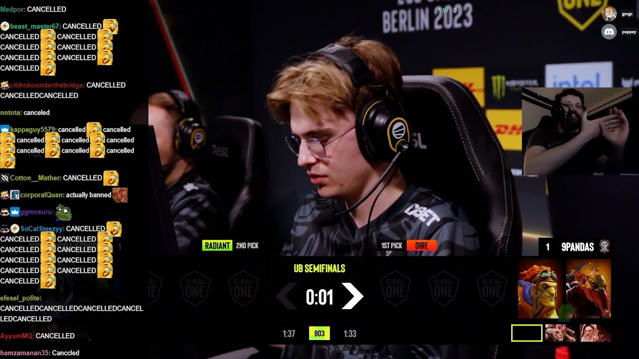 PUPPEY TROLLING Gorgc with the help of twitch chat