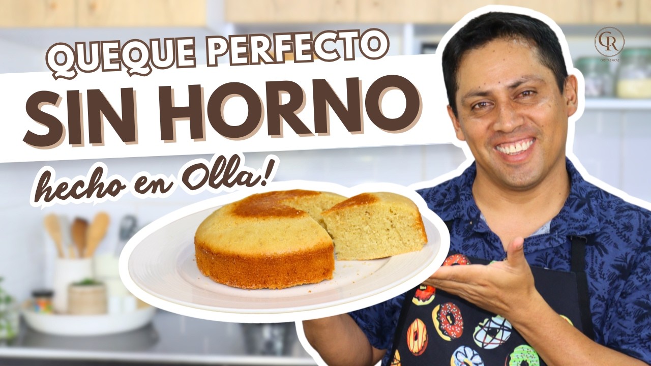 QUEQUE en OLLA SIN HORNO 🔥 &iexcl;Queda PERFECTO!