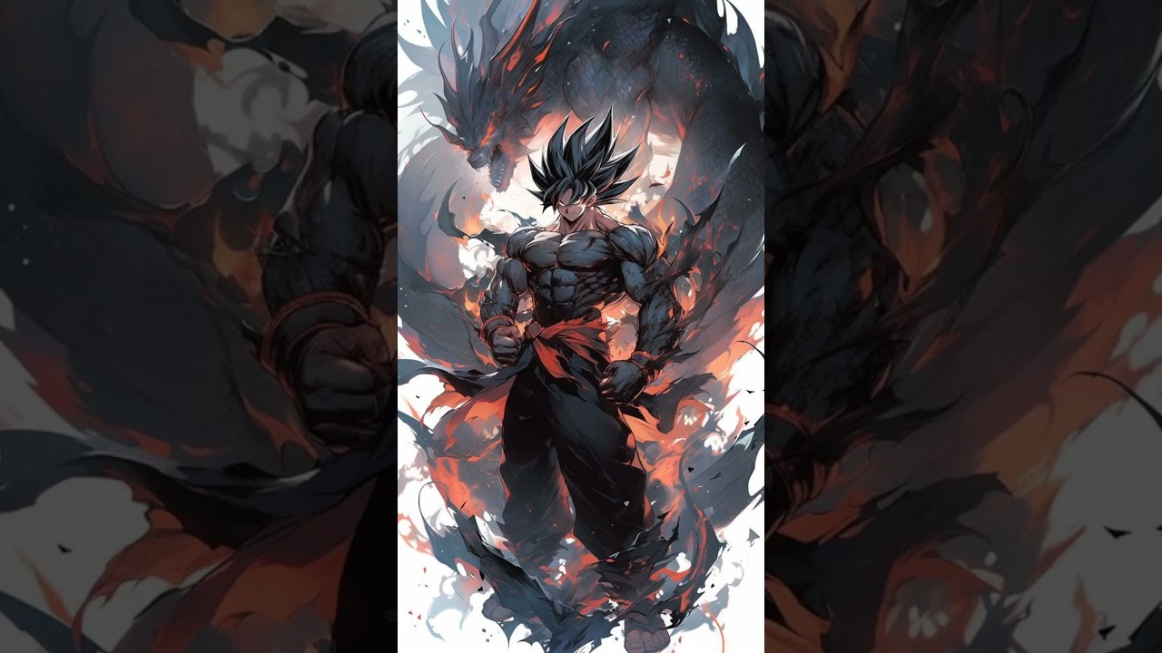 Top-5 Best wallpaper of Goku #goku #shorts