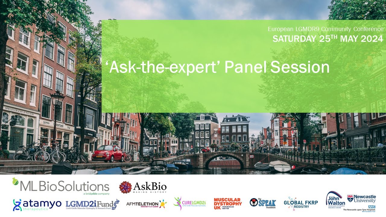 12. 2024 European LGMD2I/R9 Community Conference - Ask-the-Expert Panel Discussion