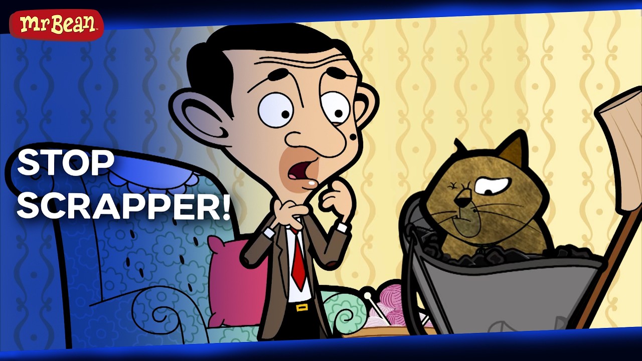 Mr Bean’s Battle With Scrapper! | Mr Bean and Friends