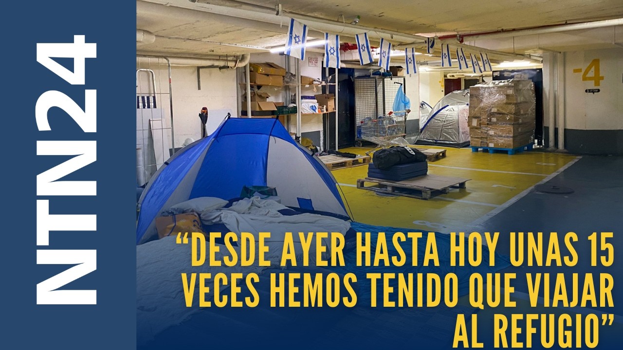“Desde ayer hasta hoy unas 15 veces hemos tenido que viajar al refugio”: analista en Israel