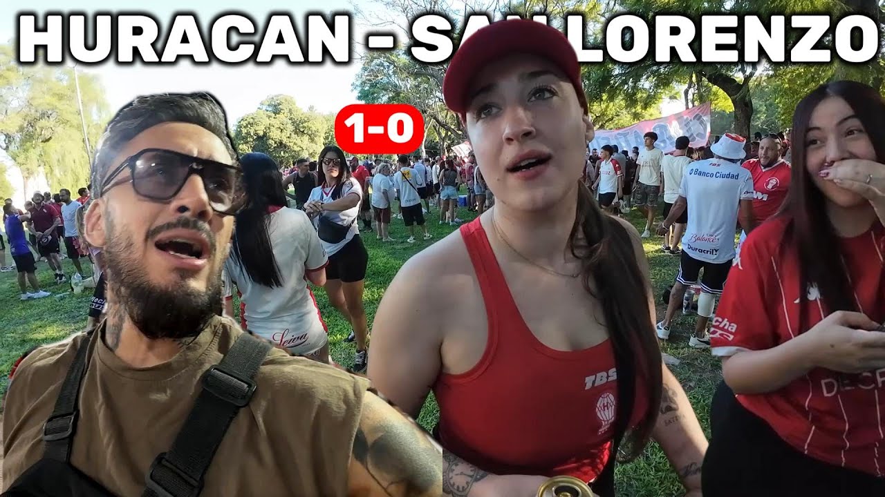 Me INFILTRO en la hinchada de HURACÁN vs San Lorenzo, el clásico porteño más importante.
