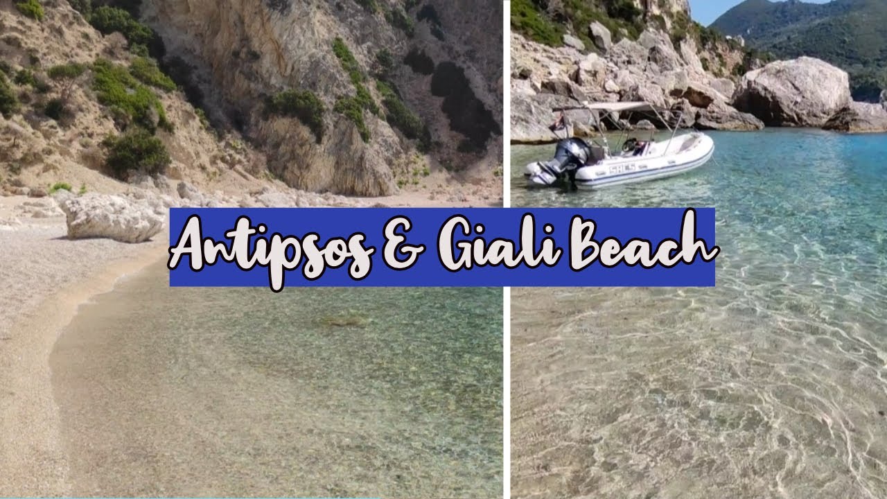 AnotherLifeTv #TravelGuideCorfu | Antipsos & Giali Beach