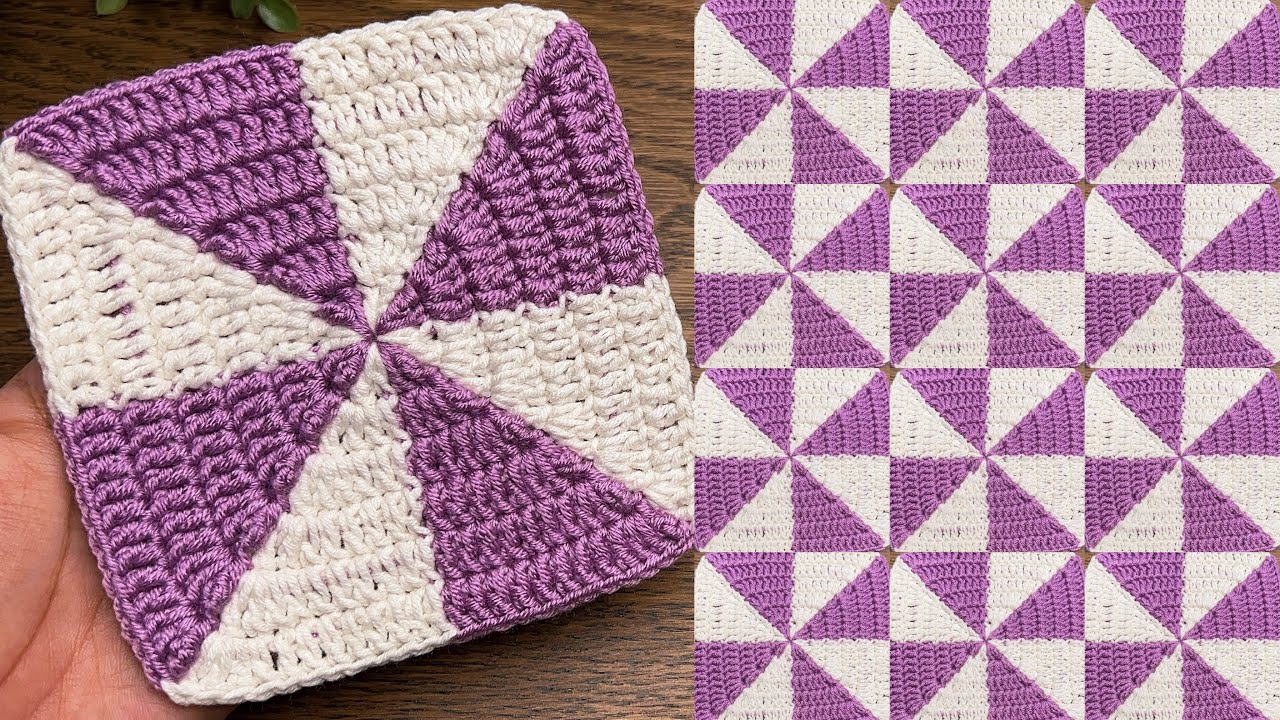 Easy Granny Square Tutorial Step-by-Step Crochet for Beginners