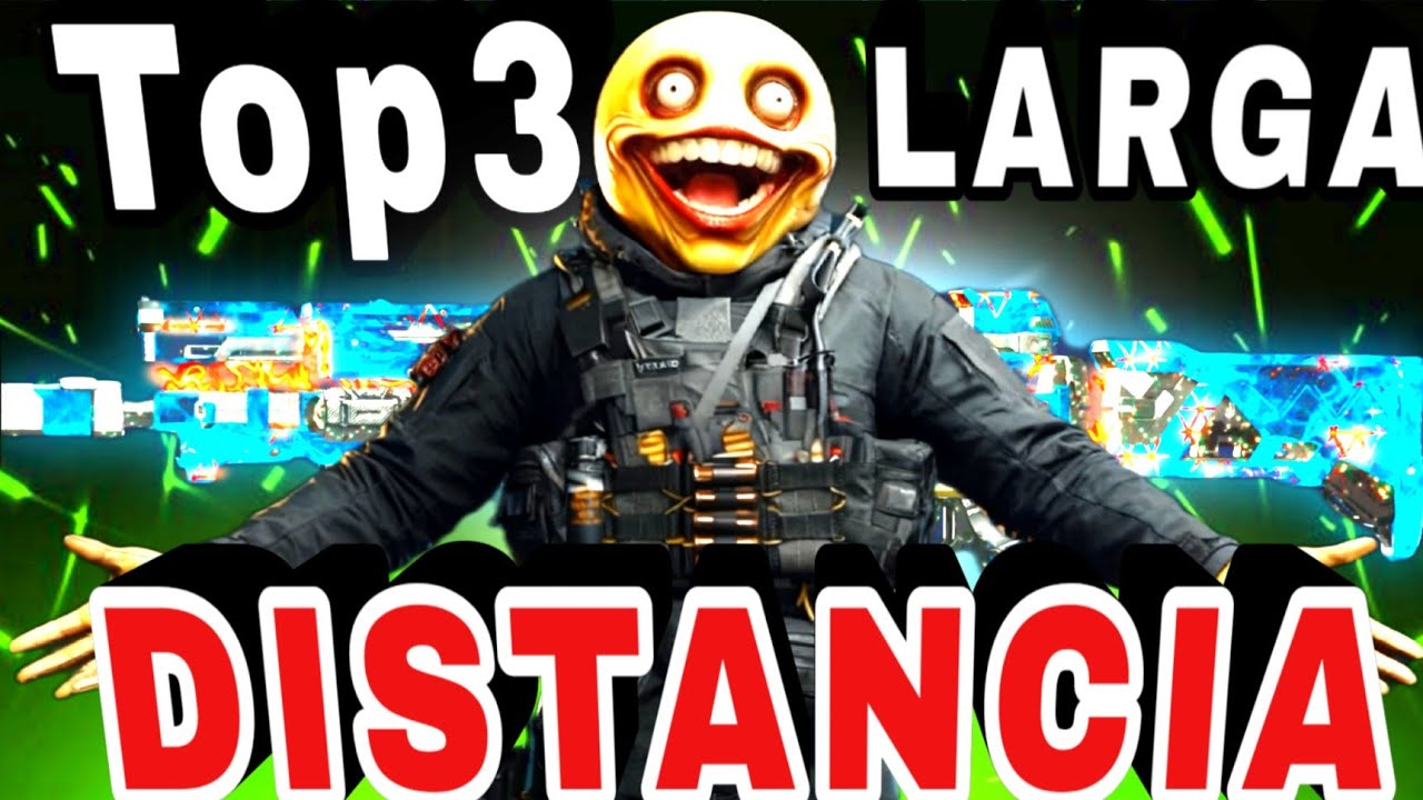 Las 3 ARMAS M&Aacute;S ROTAS larga DISTANCIA actualmente en Warzone 🔥