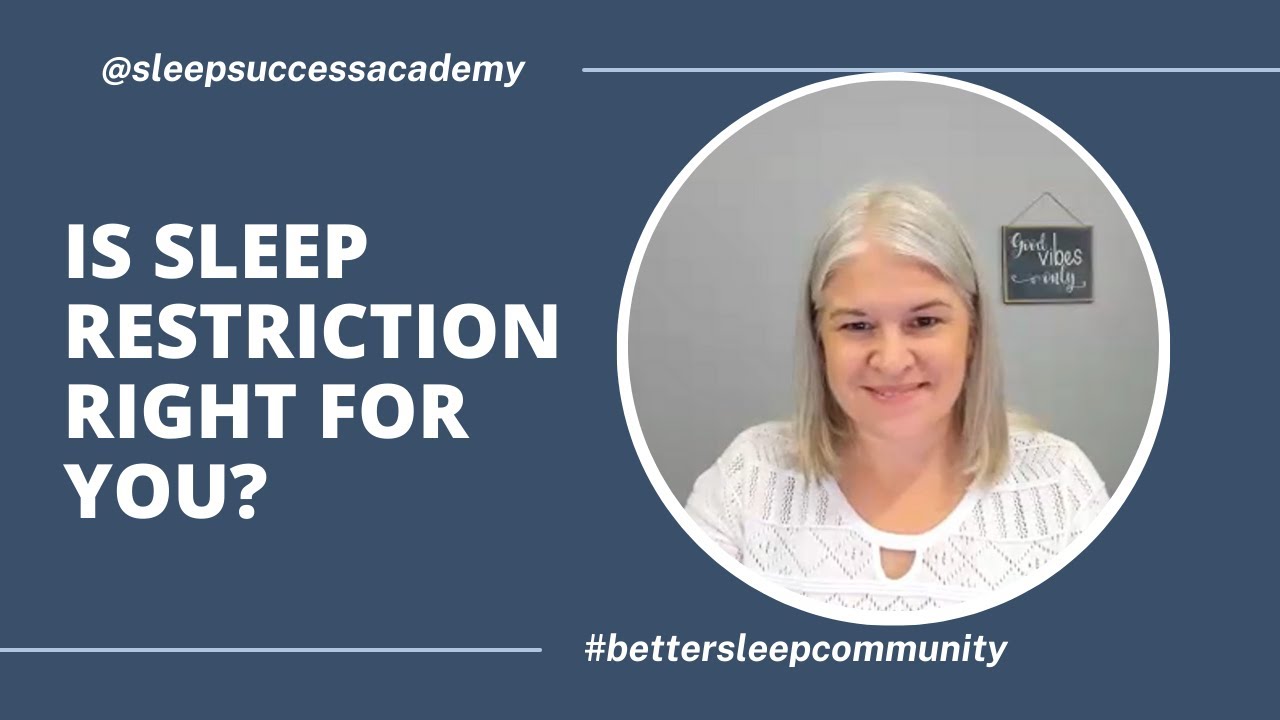 My Take on CBT-I and Sleep Restriction Therapy