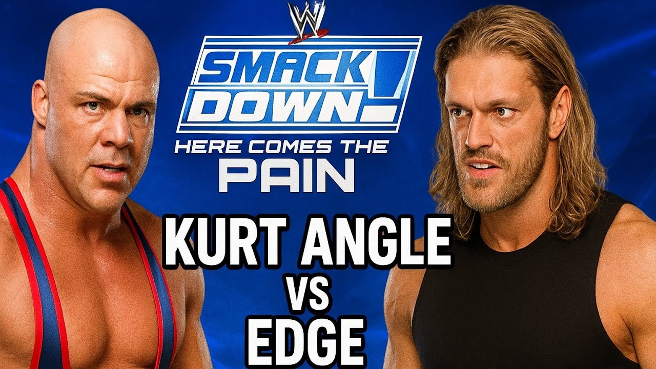 WWE SmackDown HCTP &ndash; Kurt Angle vs Edge | Dream Match Gameplay #wwe #wwesmackdown #wrestling #wweraw