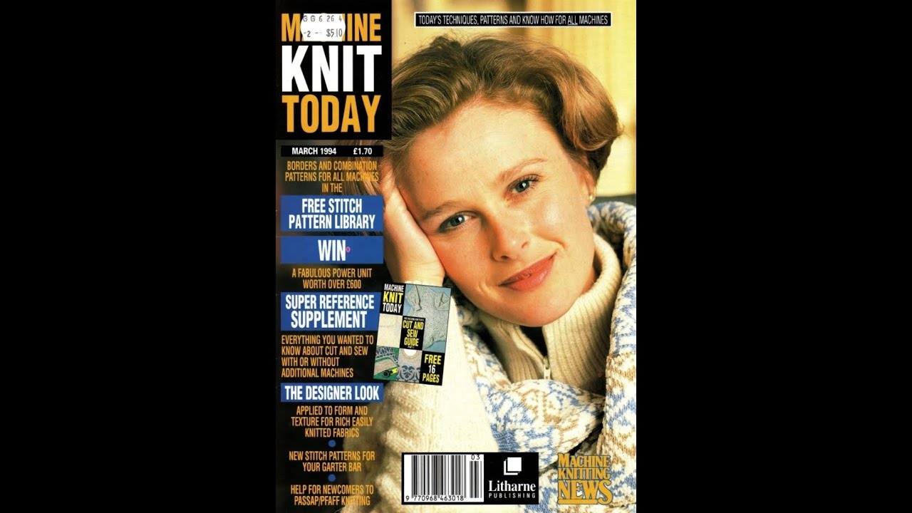 Machine knit today magazine №3 1994 Журнал із зразками англійською мовою